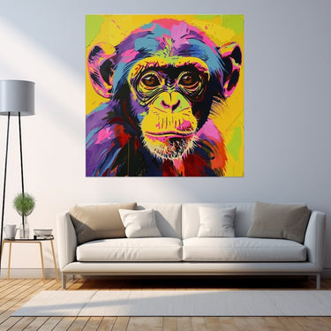 Monkey Art Painting